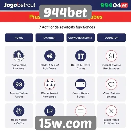 Análise das funcionalidades do site de jogos 944bet